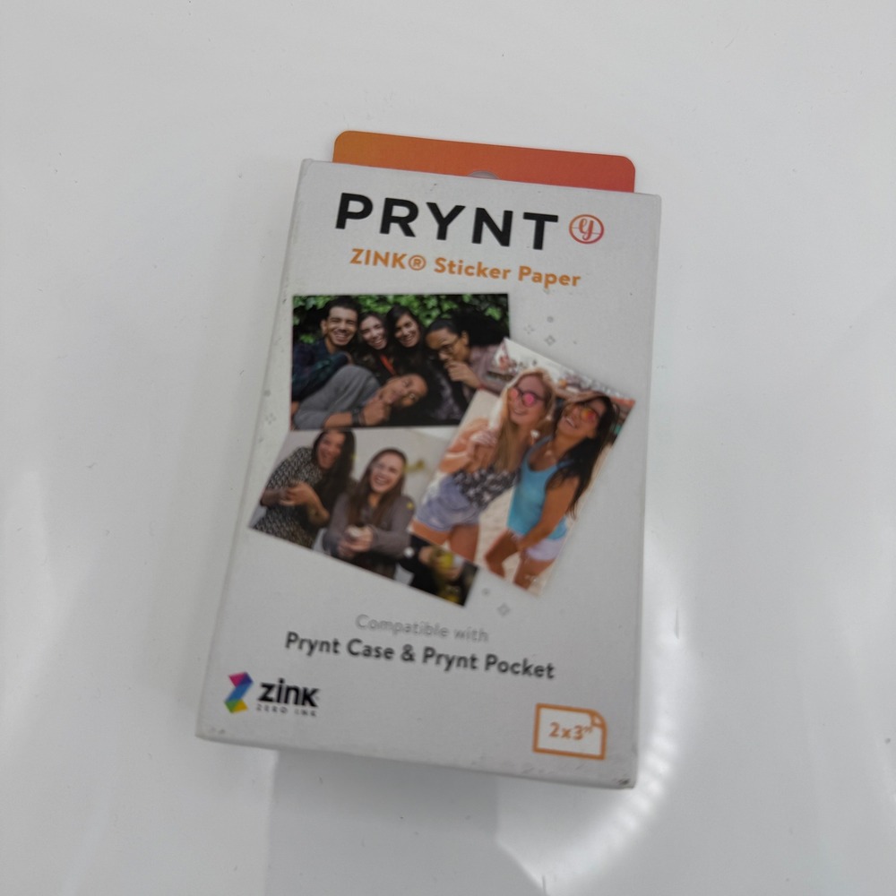 Prynt ZINK Sticker Paper 2x3" For Prynt Case Pocket New Sealed